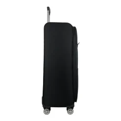 Grande Valise souple noire Perfeckto 75x46x27cm