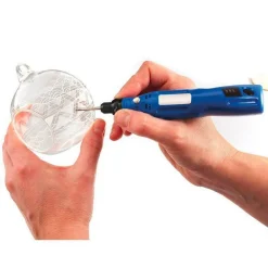 Graveur sur verre + 10 accessoires de gravure