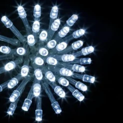 Guirlande de Noël Lumineuse Timer 50m Blanc Froid