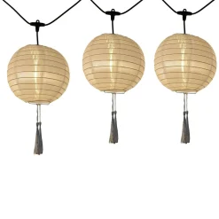 Guirlande solaire HIMALAYA LIGHT SOLAR Blanc Nylon 7m50