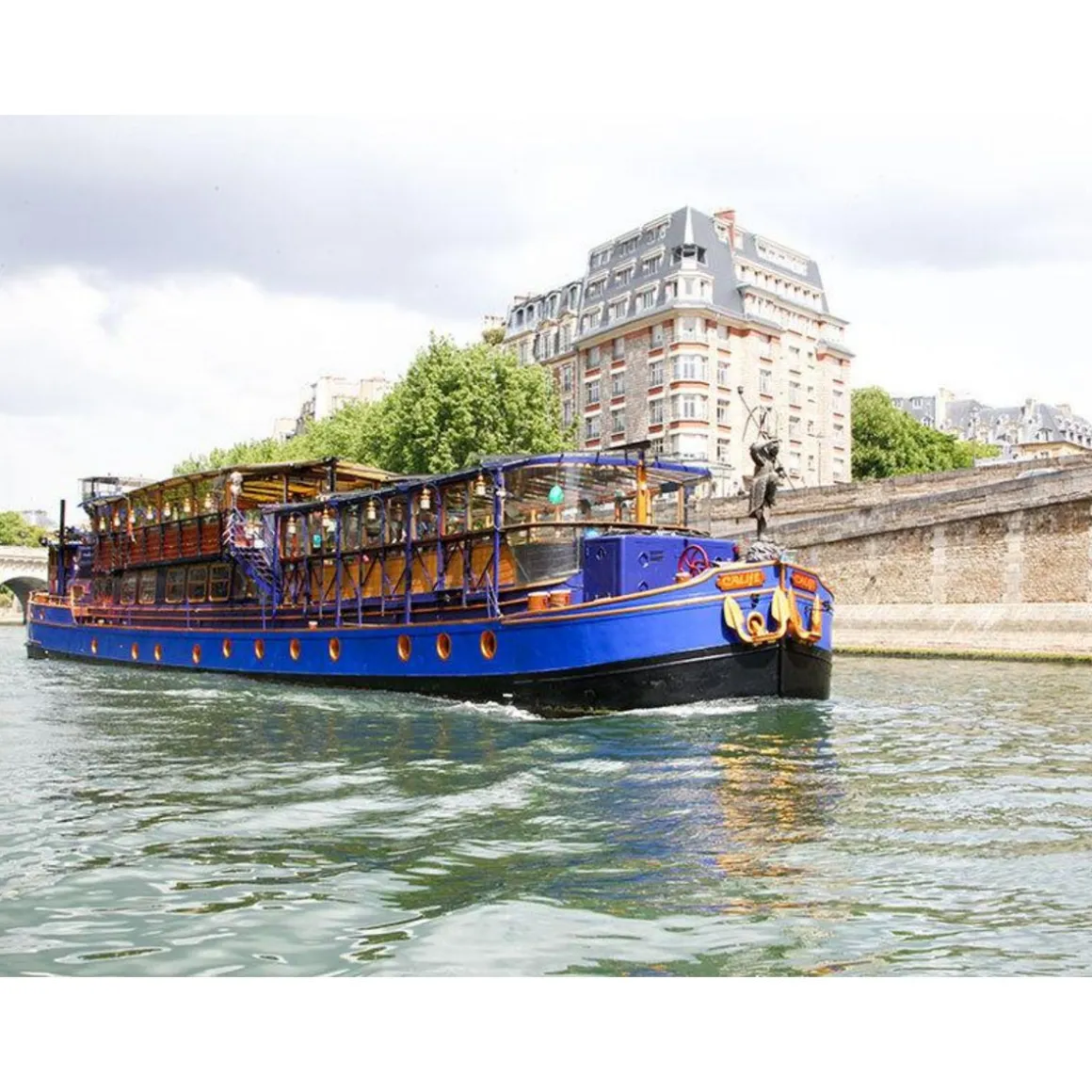 2h de croisière sur la Seine avec déjeuner gastronomique 2 plats - Coffret Cadeau Gastronomie