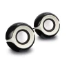 Haut parleur pour PC 2.0 - Noir et blanc
