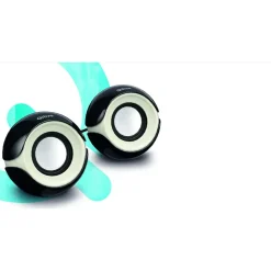 Haut parleur pour PC 2.0 - Noir et blanc