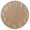 Horloge Murale Design Rotin 90cm Naturel