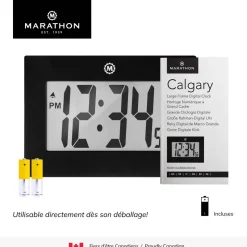 Horloge MW Calgary noir