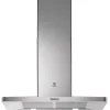 Hotte décorative murale 95cm 47db 603m³/h inox - eff90462ox