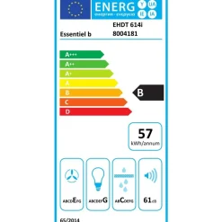Hotte décorative murale EHDT 614i