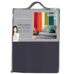 Housse de Clic-Clac Essentiel 120x140cm Béton