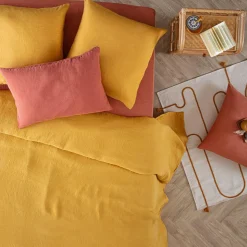 Housse de couette 2 places Morning Sunshine 100% Lin