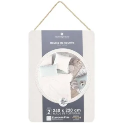 Housse de couette 2 places Morning Sunshine 100% Lin