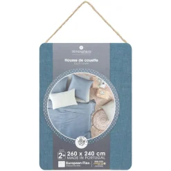 Housse de couette 2 places Morning Sunshine 100% Lin