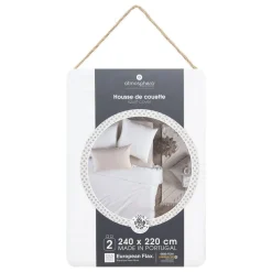 Housse de couette 2 places Morning Sunshine 100% Lin