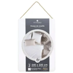 Housse de couette 2 places Morning Sunshine 100% Lin