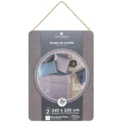 Housse de couette 2 places Morning Sunshine 100% Lin