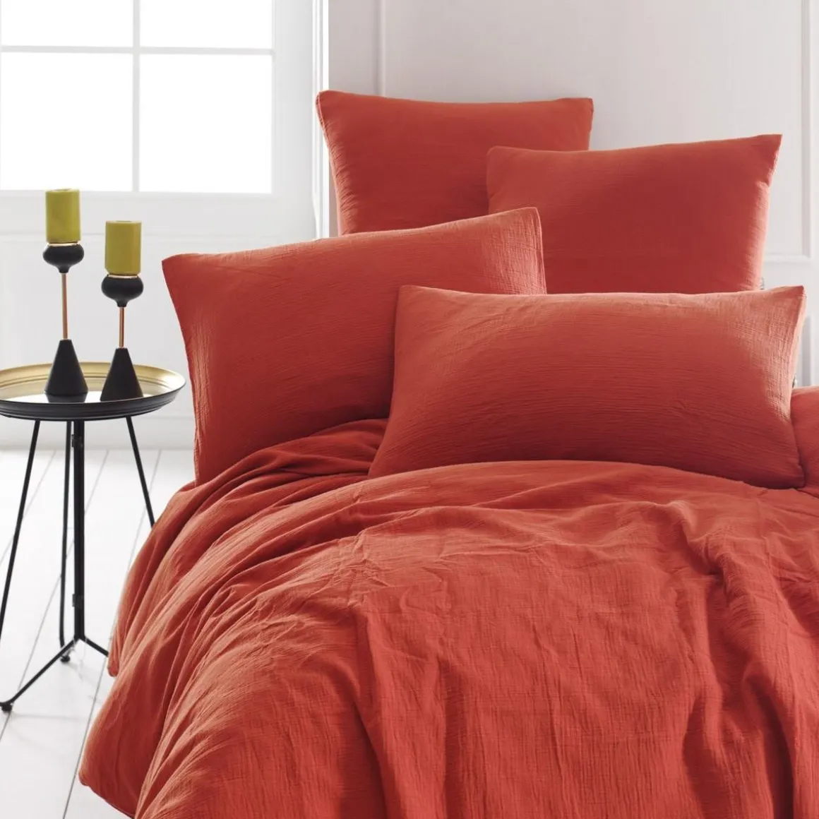 Housse de couette en gaze de coton LOFT