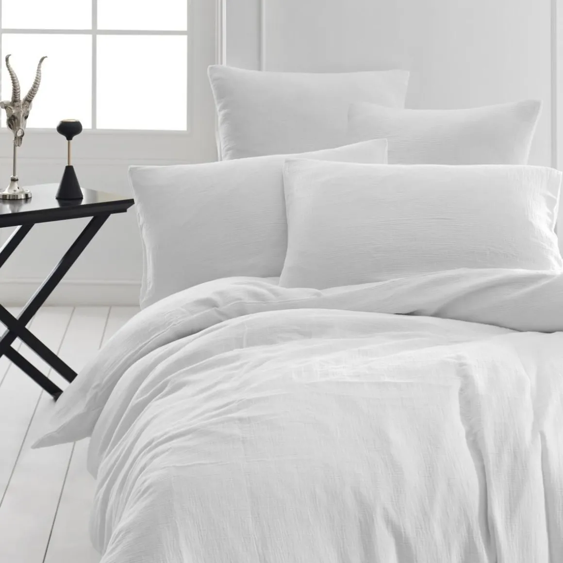 Housse de couette en gaze de coton LOFT