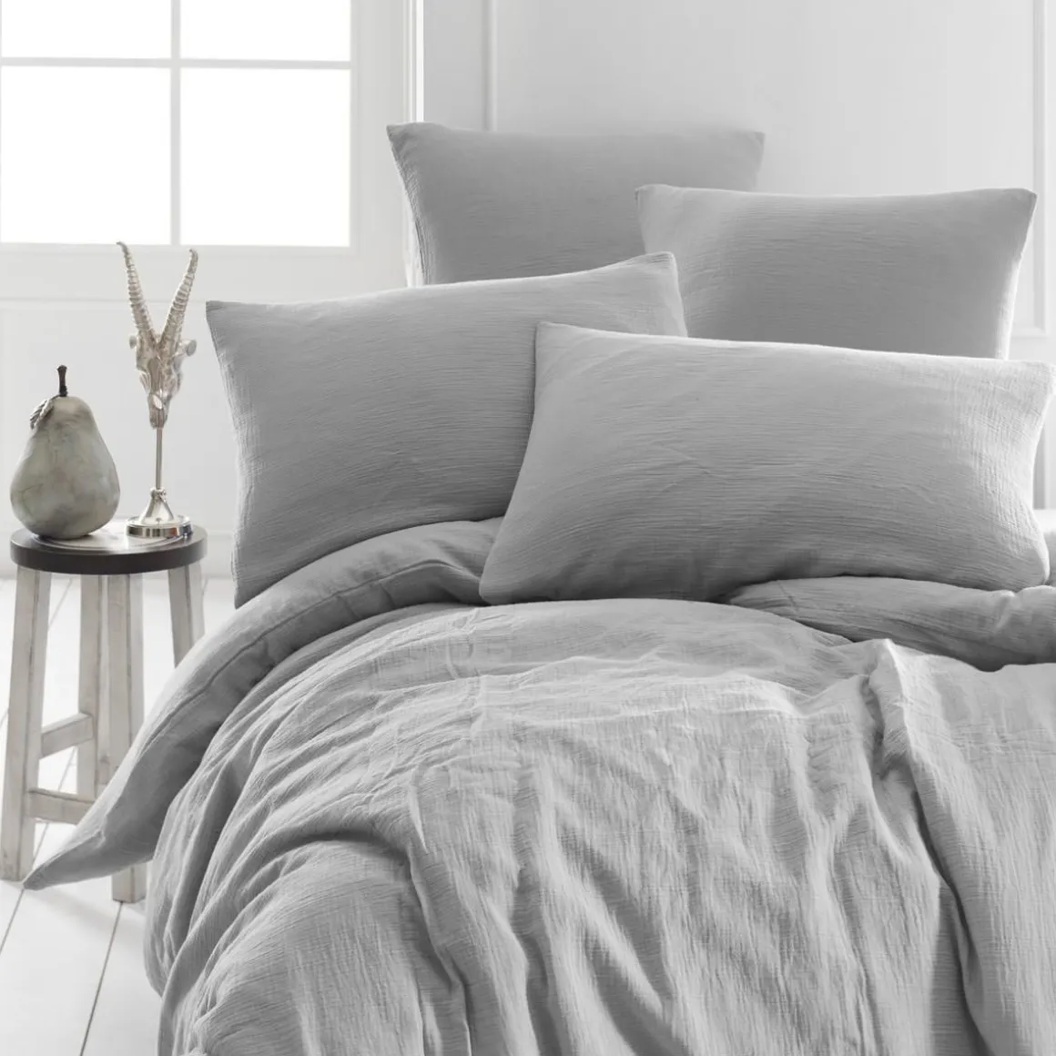 Housse de couette en gaze de coton LOFT