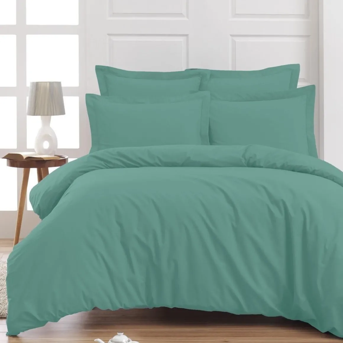 Housse de couette en percale coton SOFT PERCALE