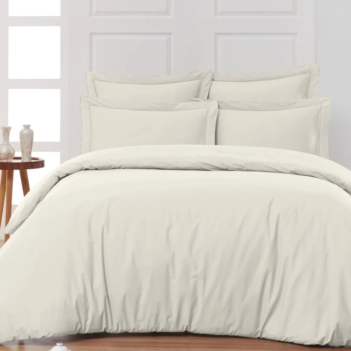 Housse de couette en percale coton SOFT PERCALE