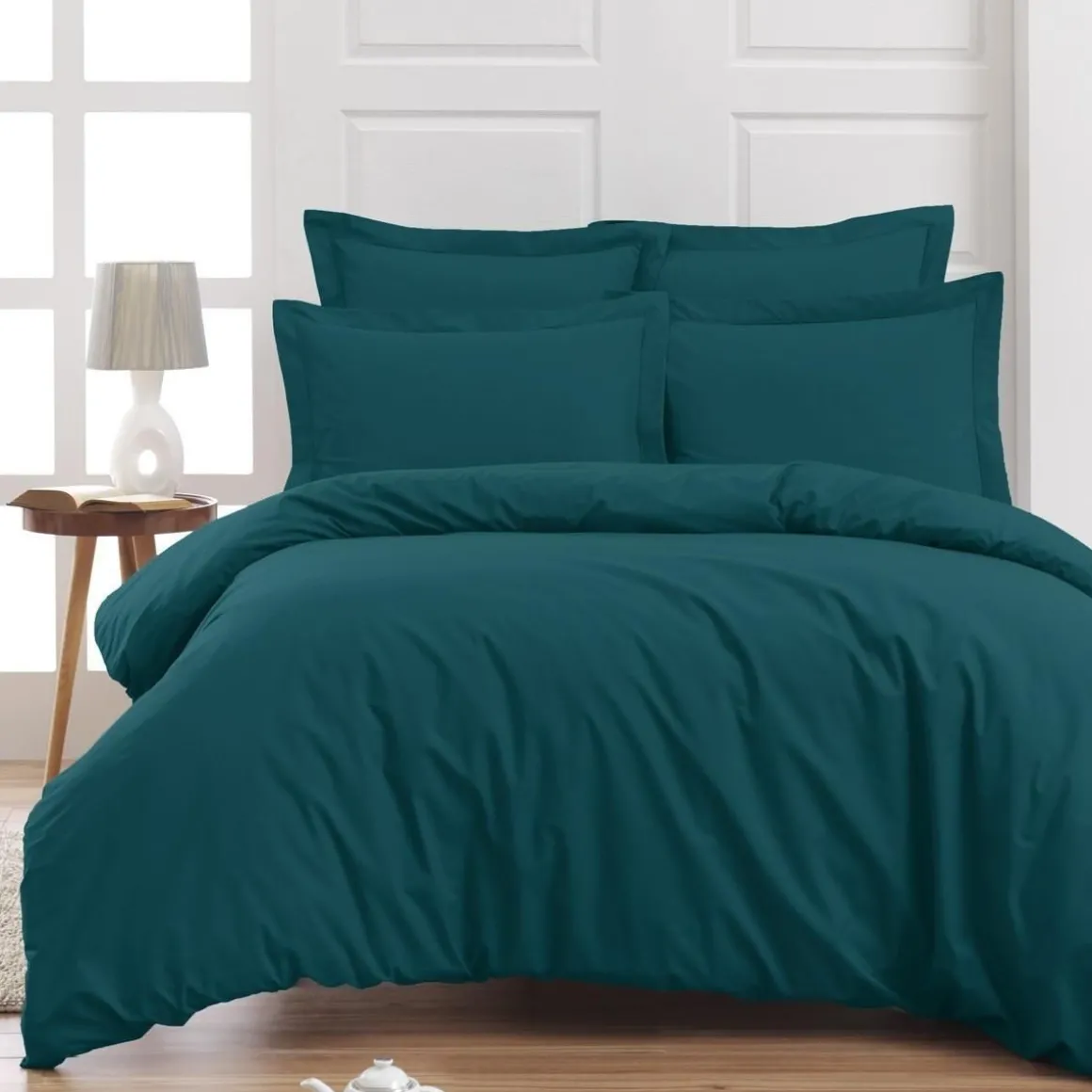 Housse de couette en percale coton SOFT PERCALE