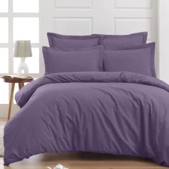Housse de couette en percale coton SOFT PERCALE