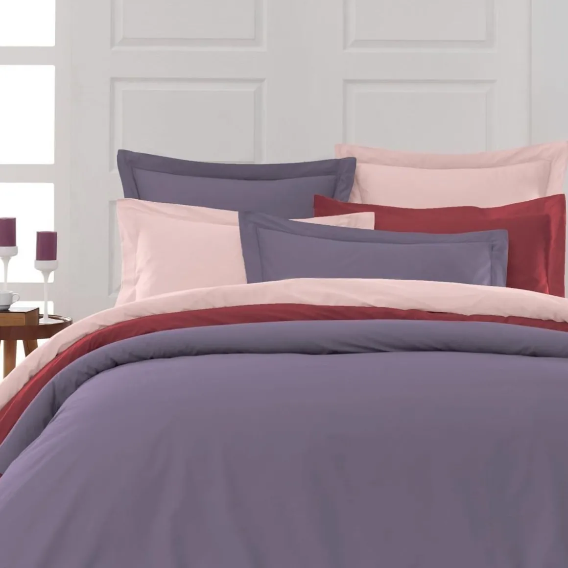Housse de couette en percale coton SOFT PERCALE