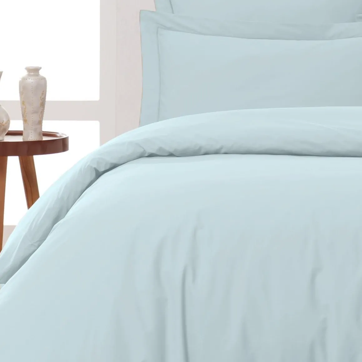 Housse de couette en percale coton SOFT PERCALE