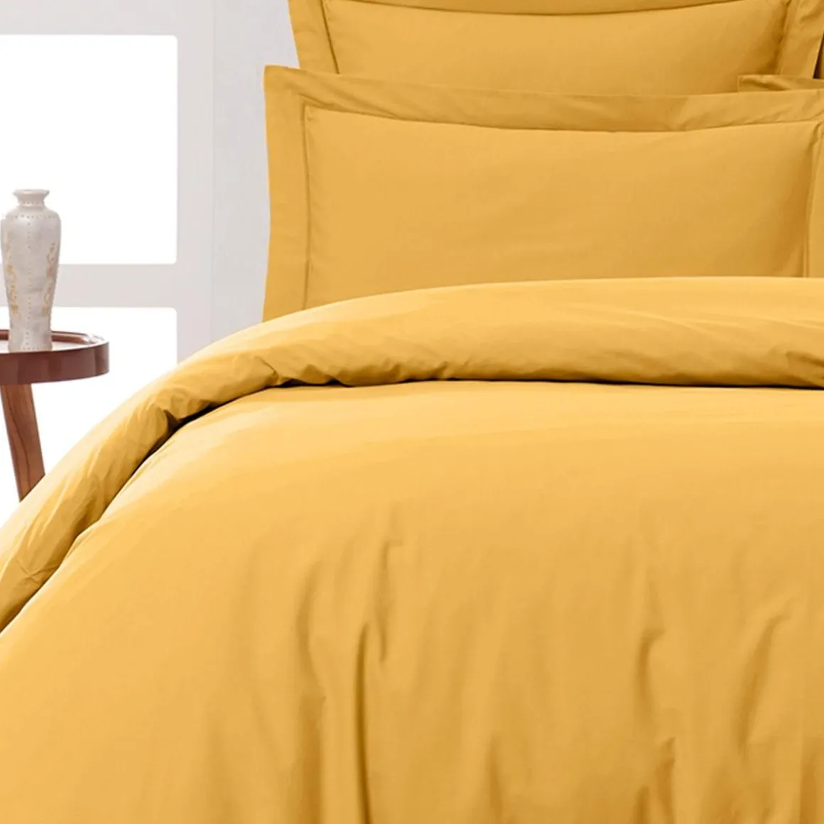 Housse de couette en percale coton SOFT PERCALE