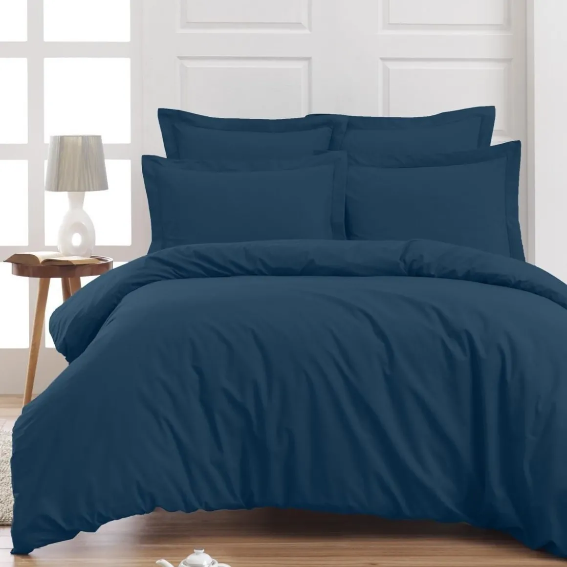Housse de couette en percale coton SOFT PERCALE