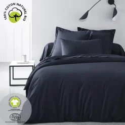 Housse de couette unie en Coton 57 fils ORGANIC