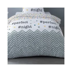 Housse de couette 140x200 Perfect Night + 1 taie