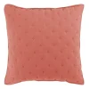 Housse de Coussin Mellow 40x40cm Terracotta & Blanc