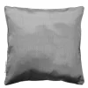 Housse de Coussin Shana 40x40cm Gris Perle