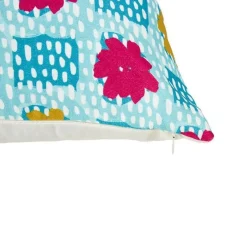 Housse de coussin 40x40 cm Fleurie