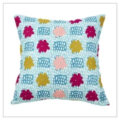 Housse de coussin 40x40 cm Fleurie