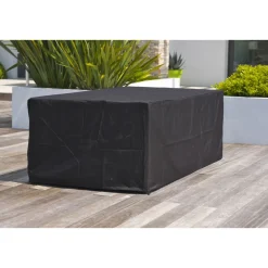 Housse de protection noir pour table