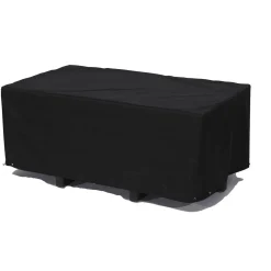 Housse de protection noir pour table