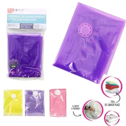 Housse de rangement à vide d'air parfumée