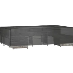 Housse de salon de jardin 12 œillets 315x180x75cm rectangulaire