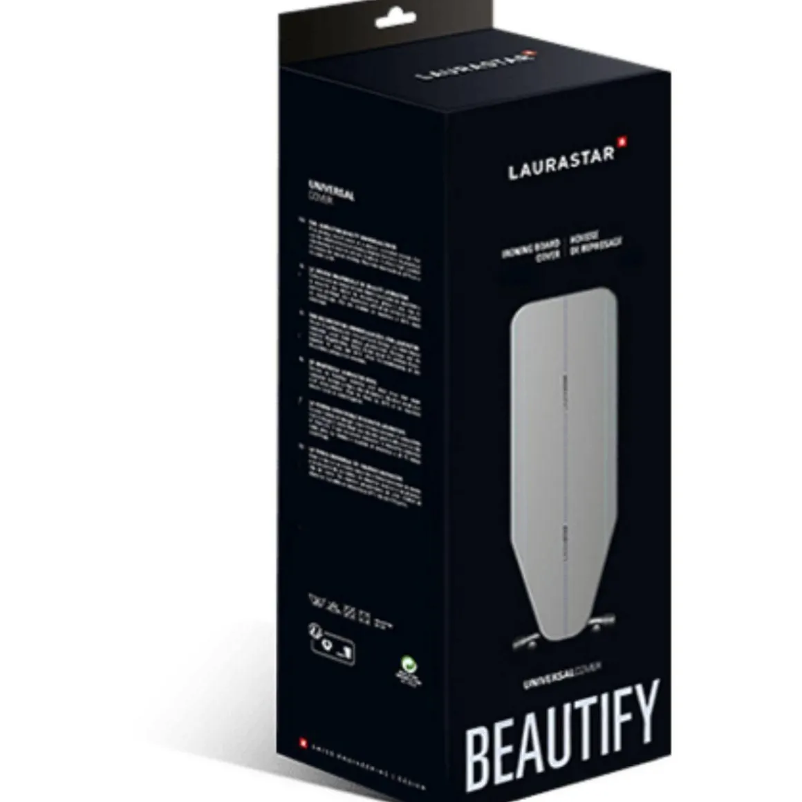 Housse table à repasser Gris 131 x 55 cm