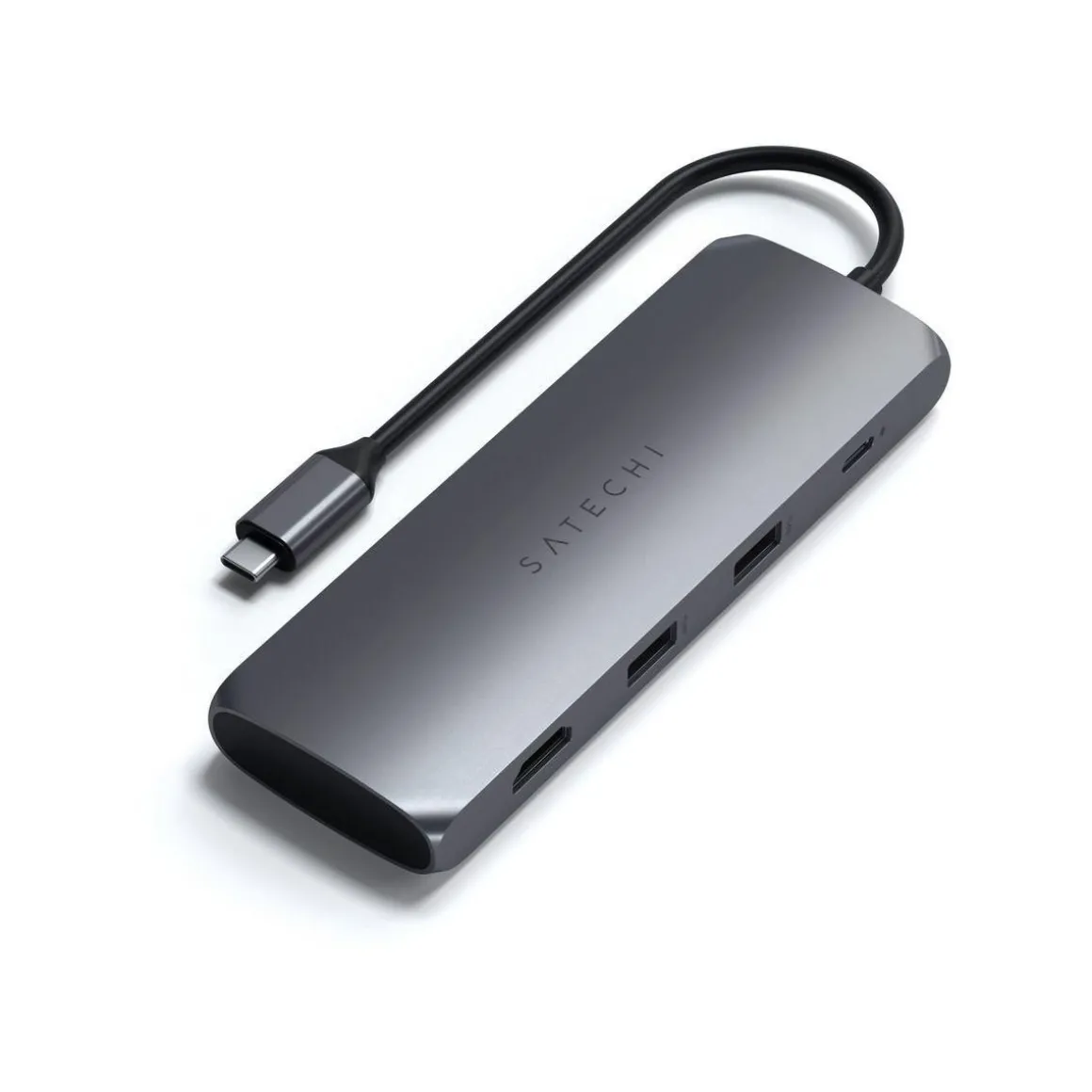 Hub USB C USB-C Hybrid Multiport gris