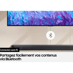 HW-Q600C Barre de son Dolby Atmos 3.1.2 avec caisson de basses sans fil