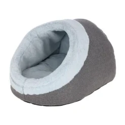Igloo pour chats - KERBL - JANA - 41 x 50 x 34 cm - Gris