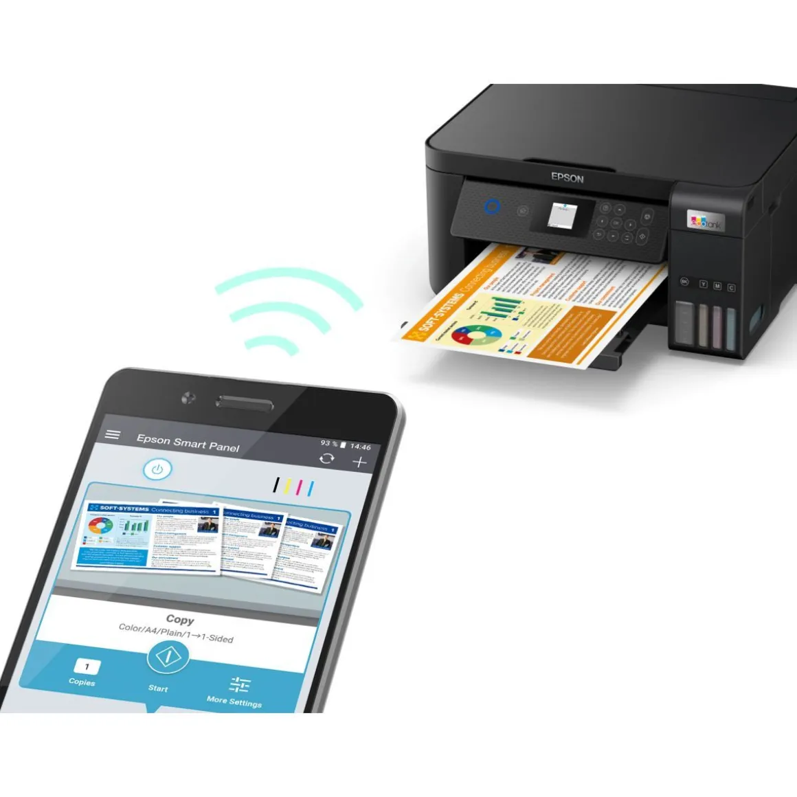 Imprimante ECOTANK ET-2850 - Noire