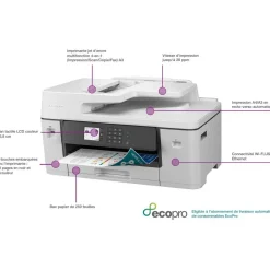 Imprimante jet d'encre MFC-J6540DWE éligible à Ecopro
