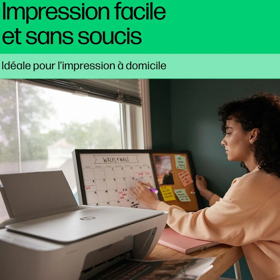 Imprimante Tout-en-un DESKJET 2821E - 3 mois d' Instant ink inclus avec HP+ - Blanc