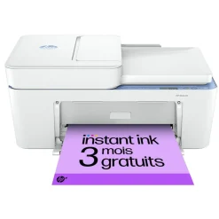 Imprimante Tout-en-un DESKJET 4222E - 3 mois d' Instant ink inclus avec HP+