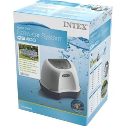 Intex Systeme d'eau salee Krystal Clear 12 V