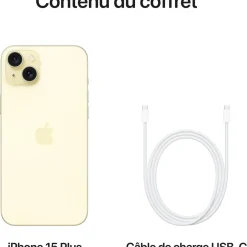 iPhone 15 128 Go - Jaune