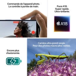 iPhone 16 128Go - Blanc